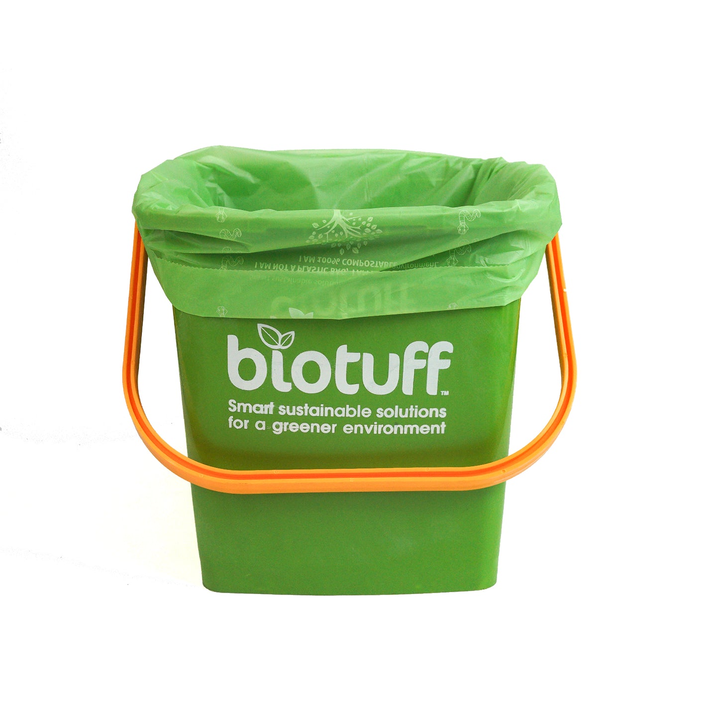 12L Kitchen Tidy Bin Liner with Handles (FOGO Compostable)