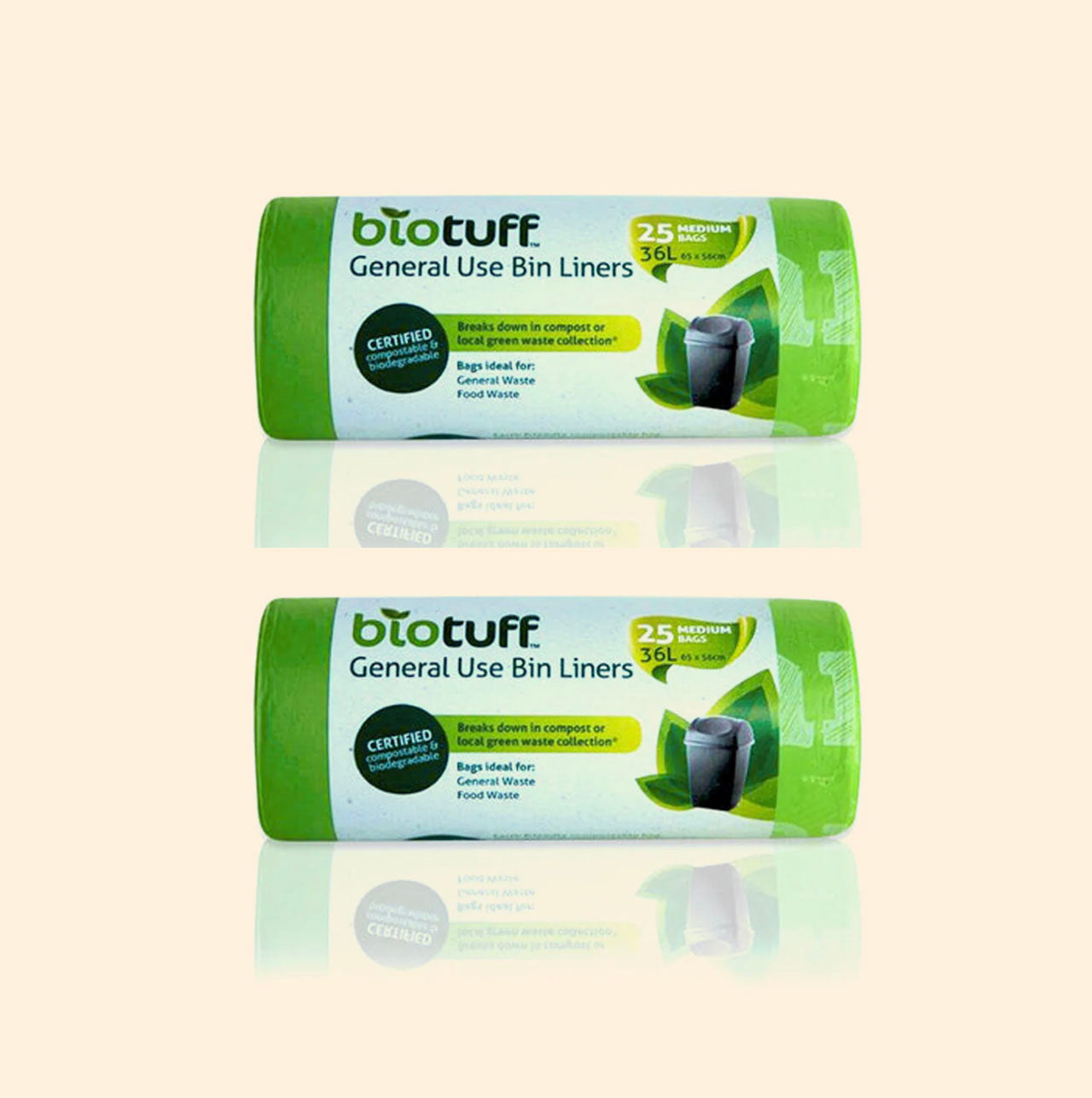 36L Bin Liners (best for medium sized kitchen bins)