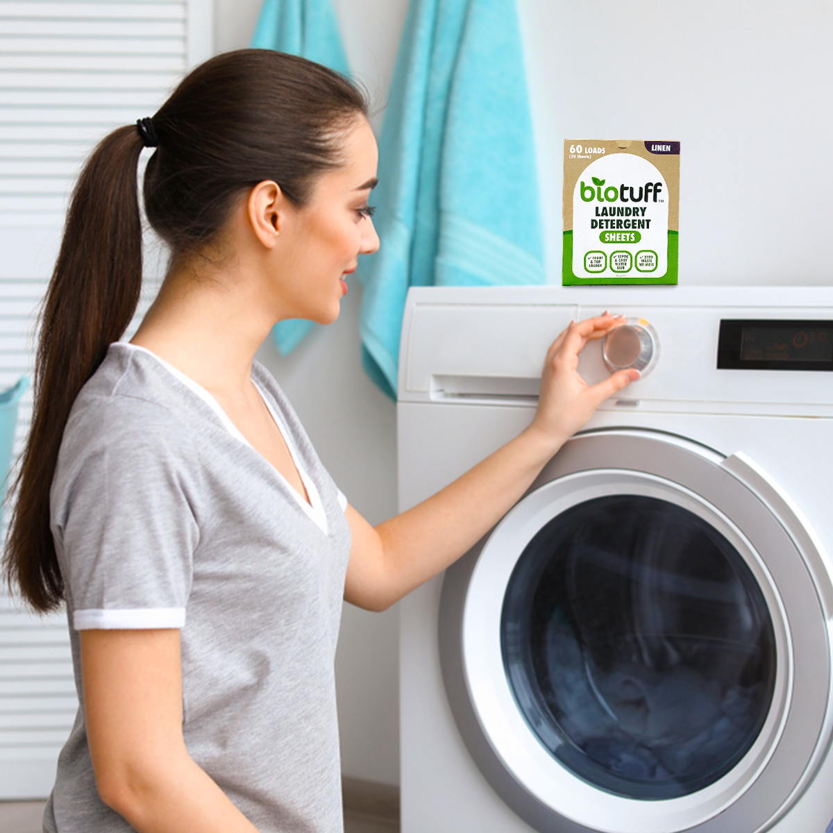 Laundry Detergent Sheets (Eco-Friendly)