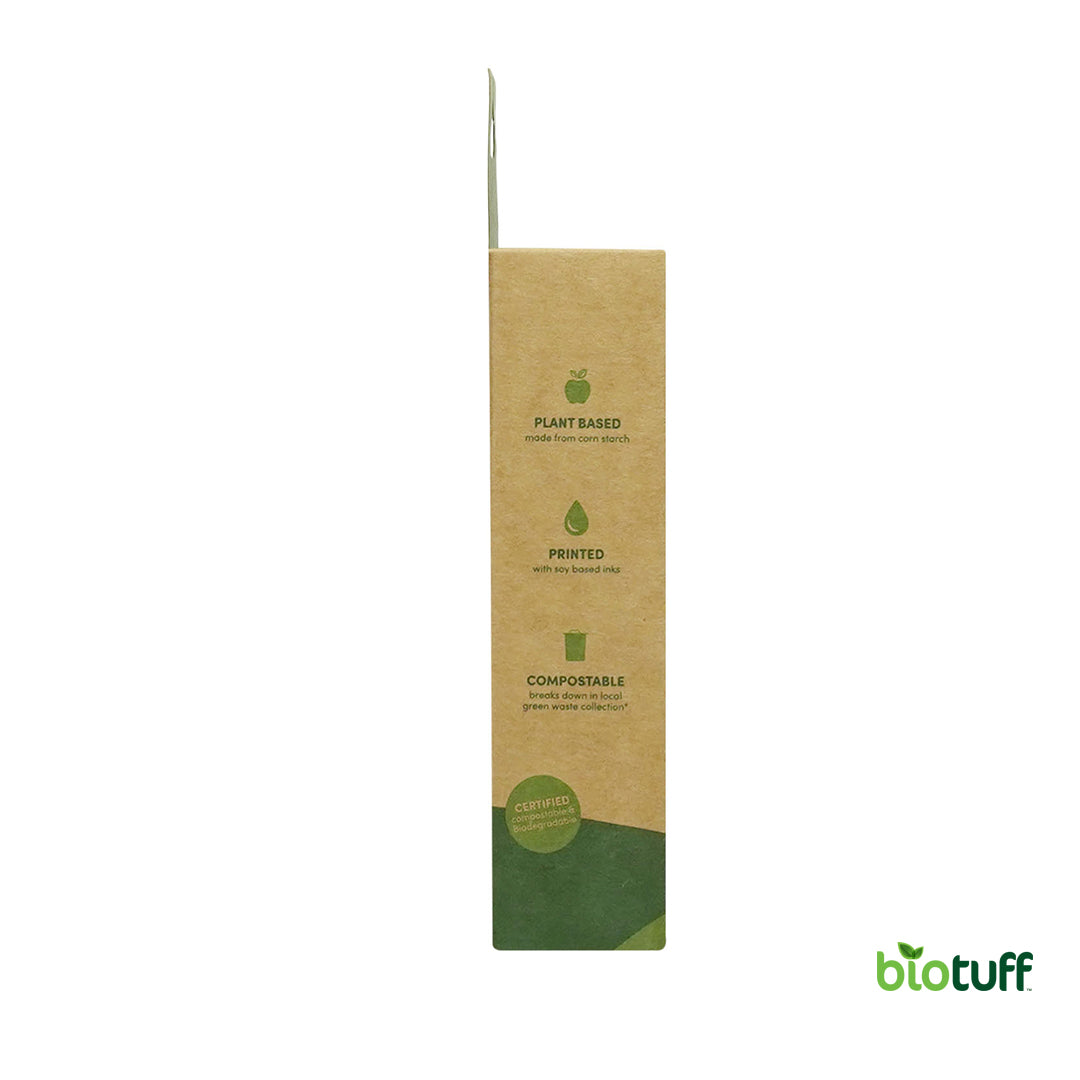 Compostable Dog Waste Bags (4 rolls - 60 Bags) Including 1 Felt Eco Pouch Dispenser