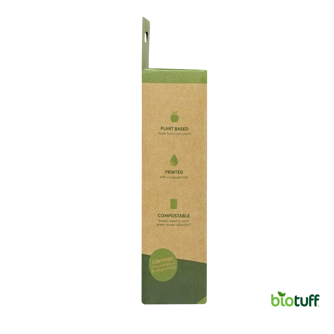 Compostable Dog Waste Bags (4 rolls - 60 Bags) Including 1 Felt Eco Pouch Dispenser