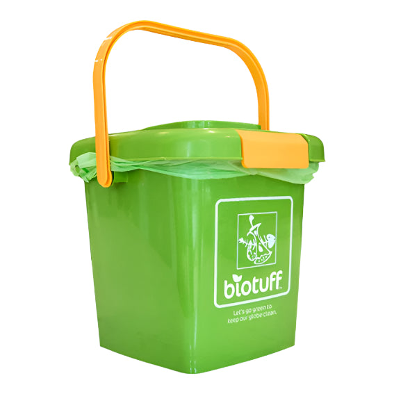 10L Kitchen Caddy | Eco-friendly Compost Bin Starter Pack