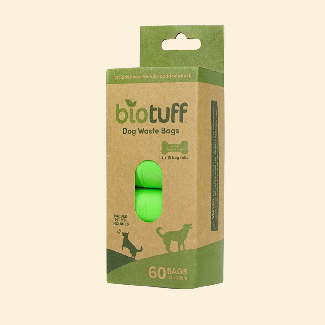 Dog Waste Refill Bags (4 Pack - 60 bags)