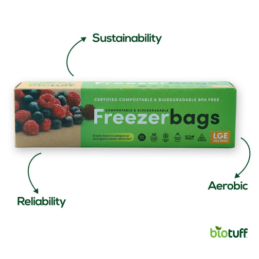Freezer Bags 6L Large (20 Bags Per Box) 18 Units Per Carton