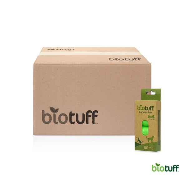 Biotuff Dog Waste Bags Loose Rolls- Carton Of 200 Rolls