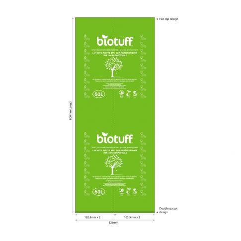 60L Bin Liners - General Use