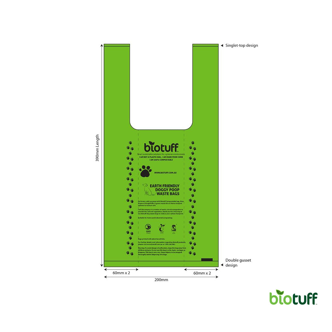 Council Dog Waste Roll (225 Bags Per Roll)