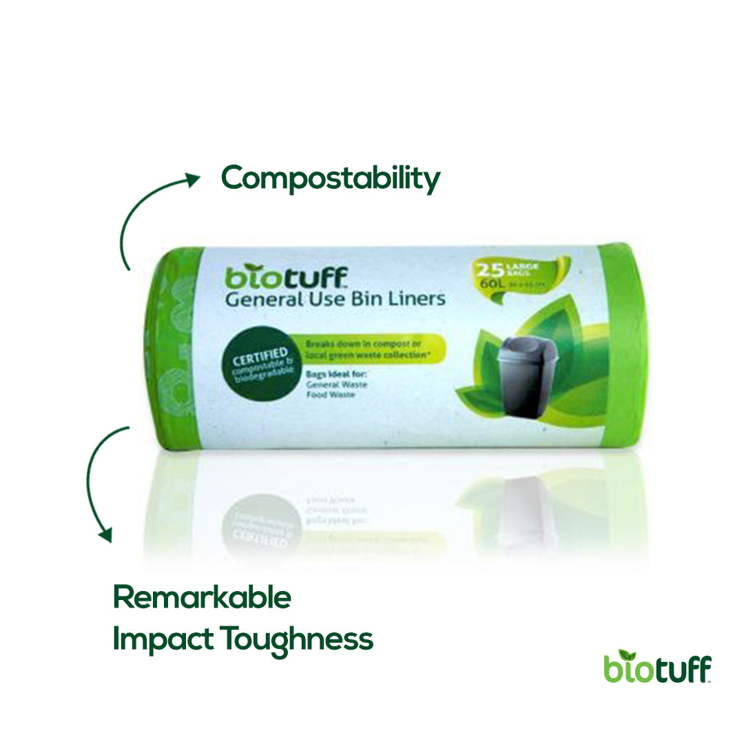 60L Bin Liners - General Use