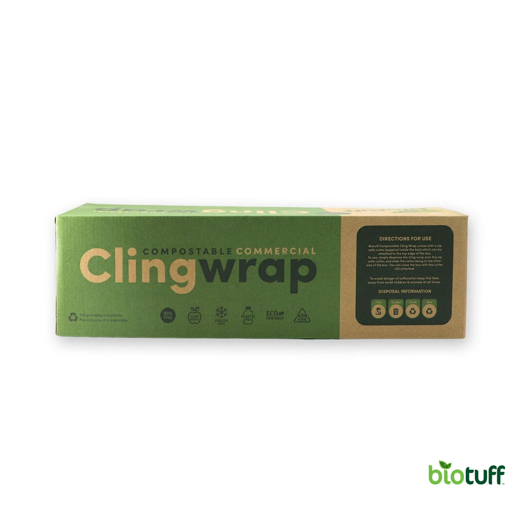 Industrial Transparent Cling Wrap 610 metre length x 38cm width - Carton