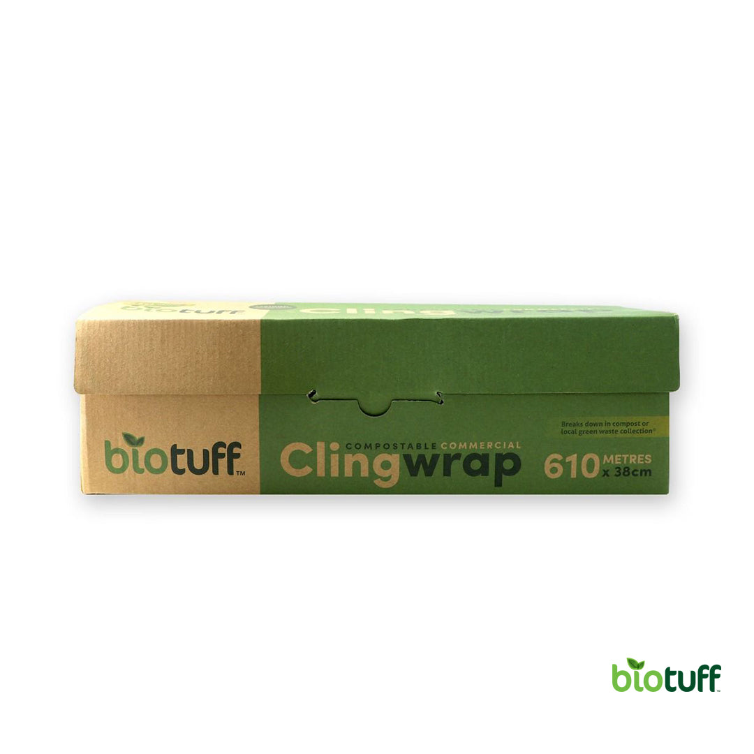 Industrial Transparent Cling Wrap 610 metre length x 38cm width - Carton