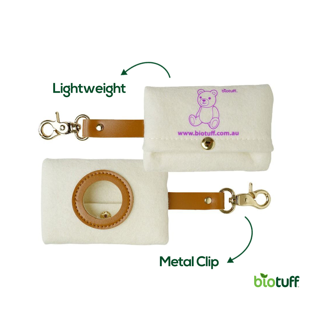 Nappy Waste Felt Eco pouch Dispenser