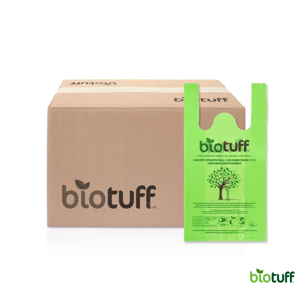Biodegradable Small Singlet Bags – 4L - Carton