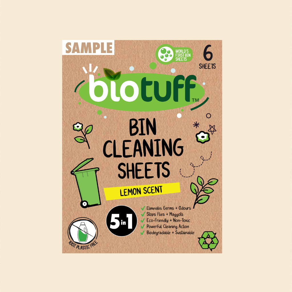 8L Kitchen Caddy/Bin with Charcoal Filter and 1 Roll of 8 litre 25 Bags | Starter Pack