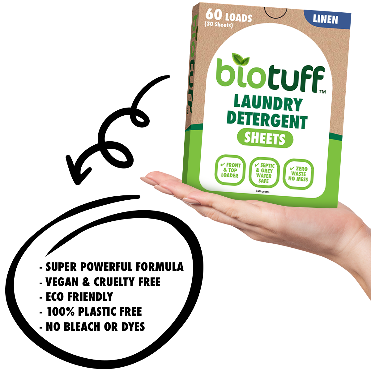 Laundry Detergent Sheet