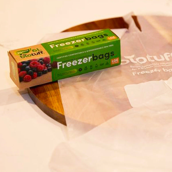 freezer bags reusable  large small best ziplock australia sizes plastic eco friendly biodegradable compostable