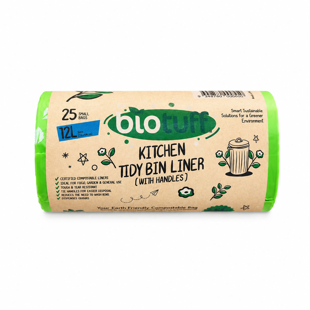 10L Kitchen Caddy | Eco-friendly Compost Bin Starter Pack