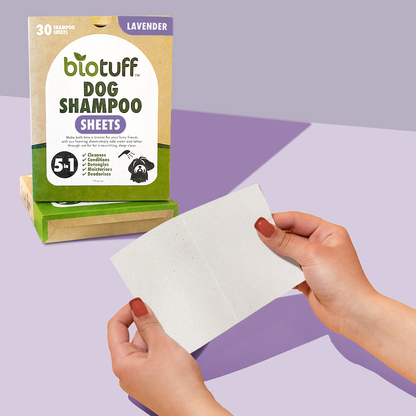 Dog Shampoo Sheets