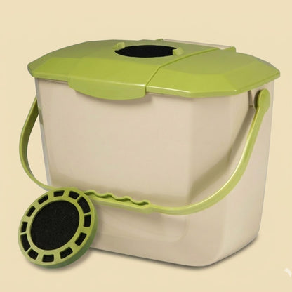 8L Kitchen Caddy/Bin with Charcoal Filter