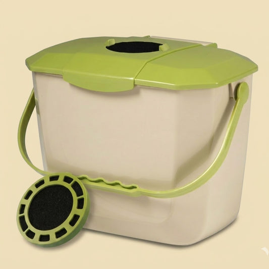 8L Kitchen Caddy/Bin with Charcoal Filter