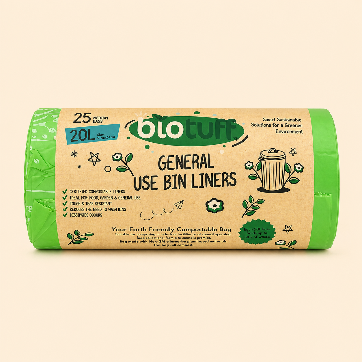 20L Bin Liners - General Use