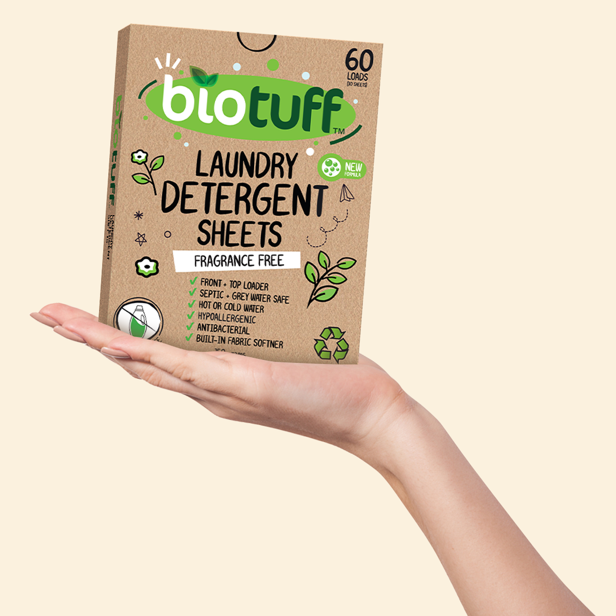 Laundry Detergent Sheets (Eco-Friendly)