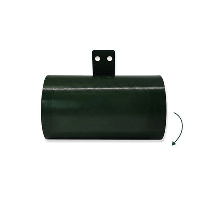 Dog Waste Dispenser Stainless Steel Powder Coated Green