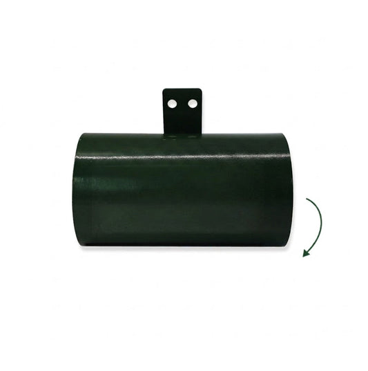 Dog Waste Dispenser Stainless Steel Powder Coated Green