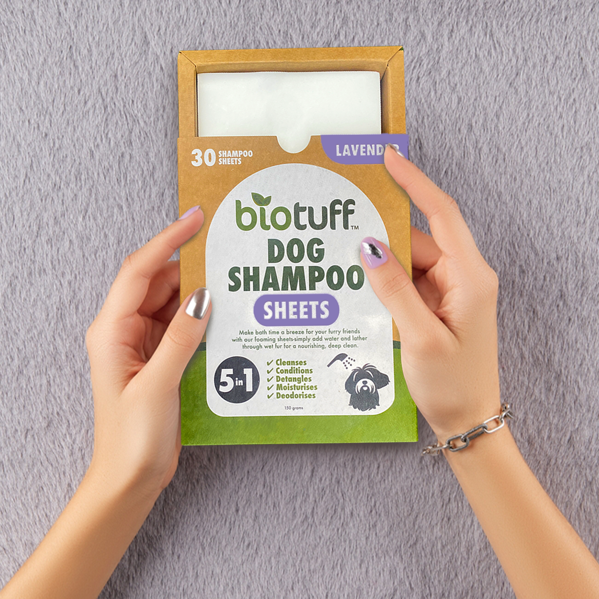 Dog Shampoo Sheets