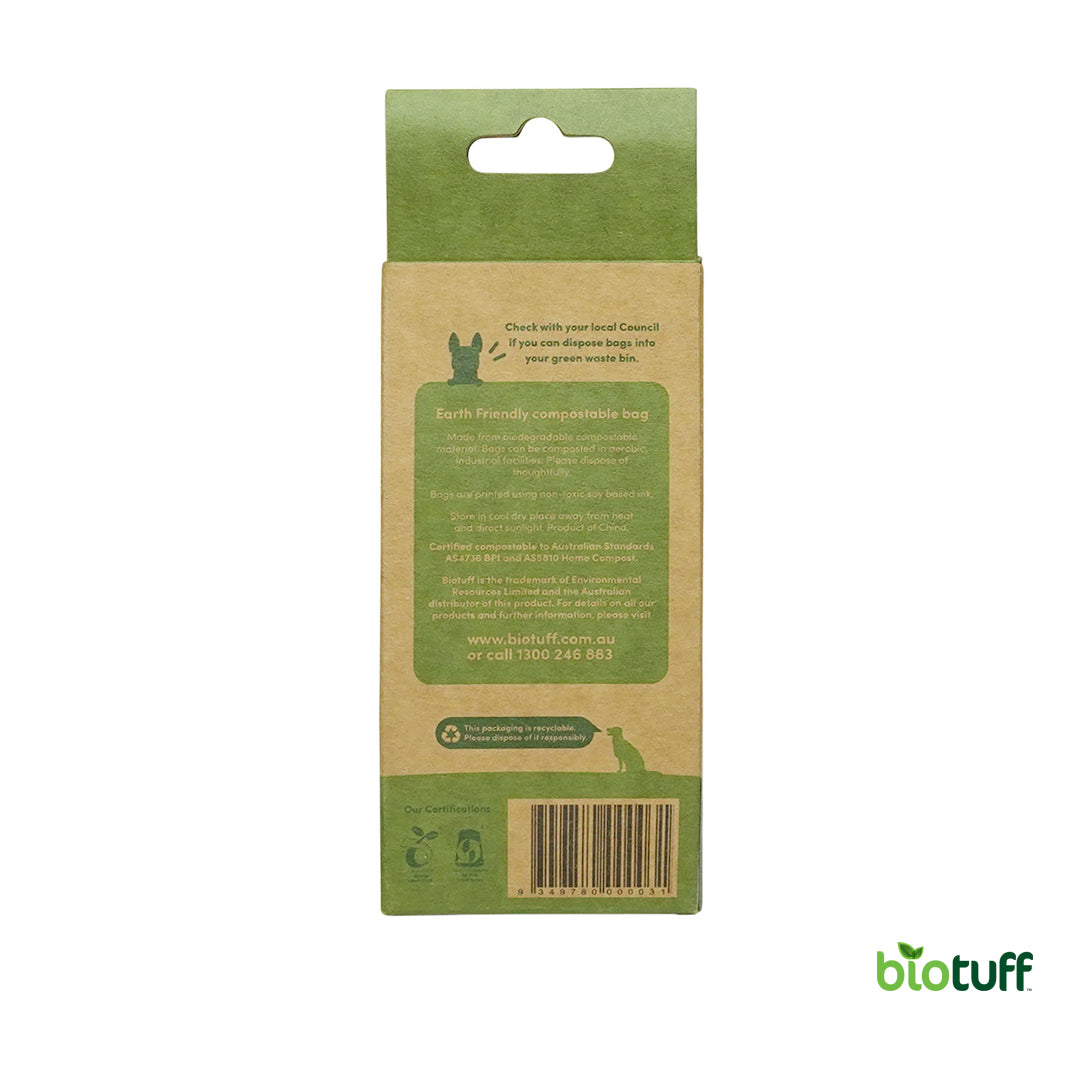 Dog waste bag refill (4 pack 60 bags)
