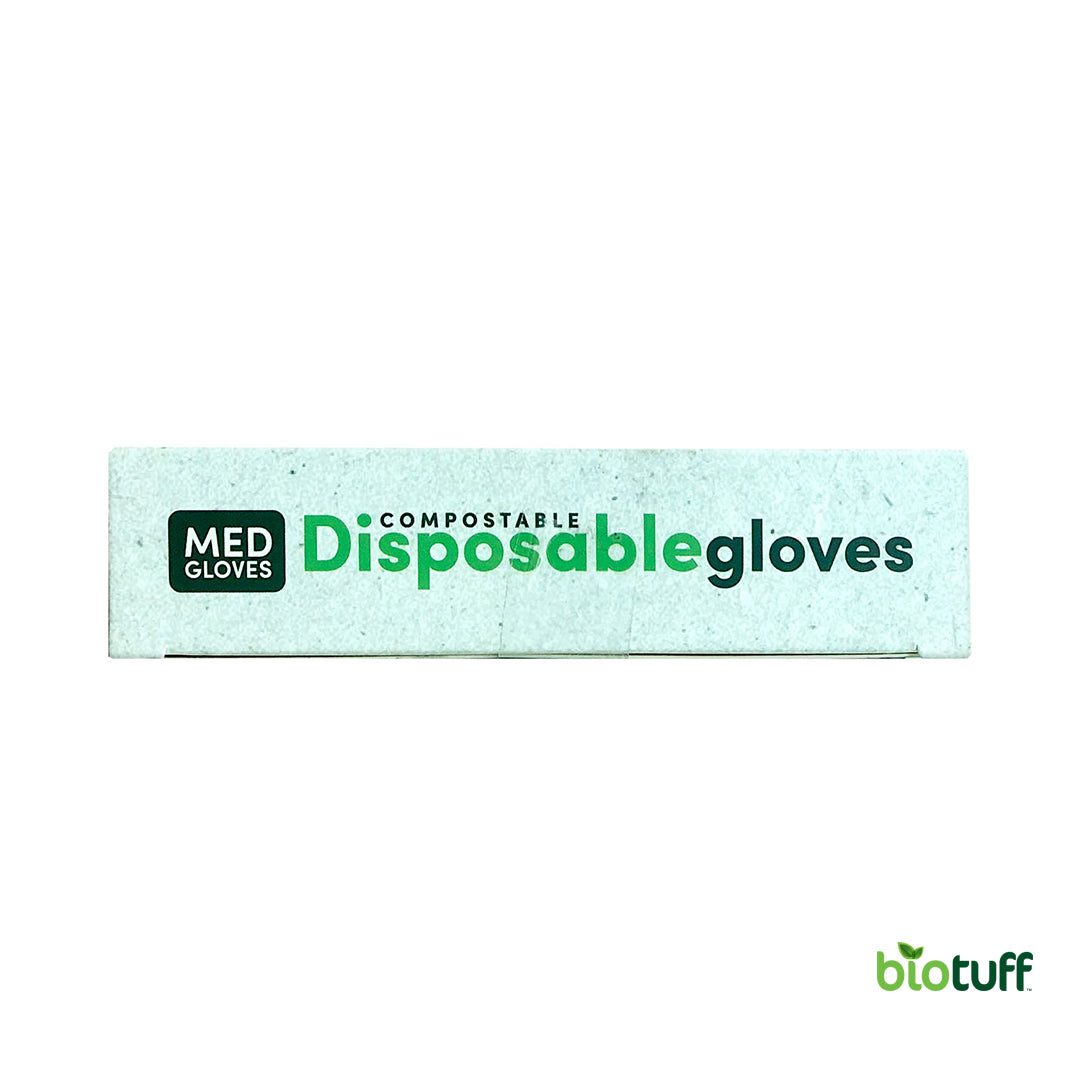Compostable Disposable Kitchen Gloves - Medium Size