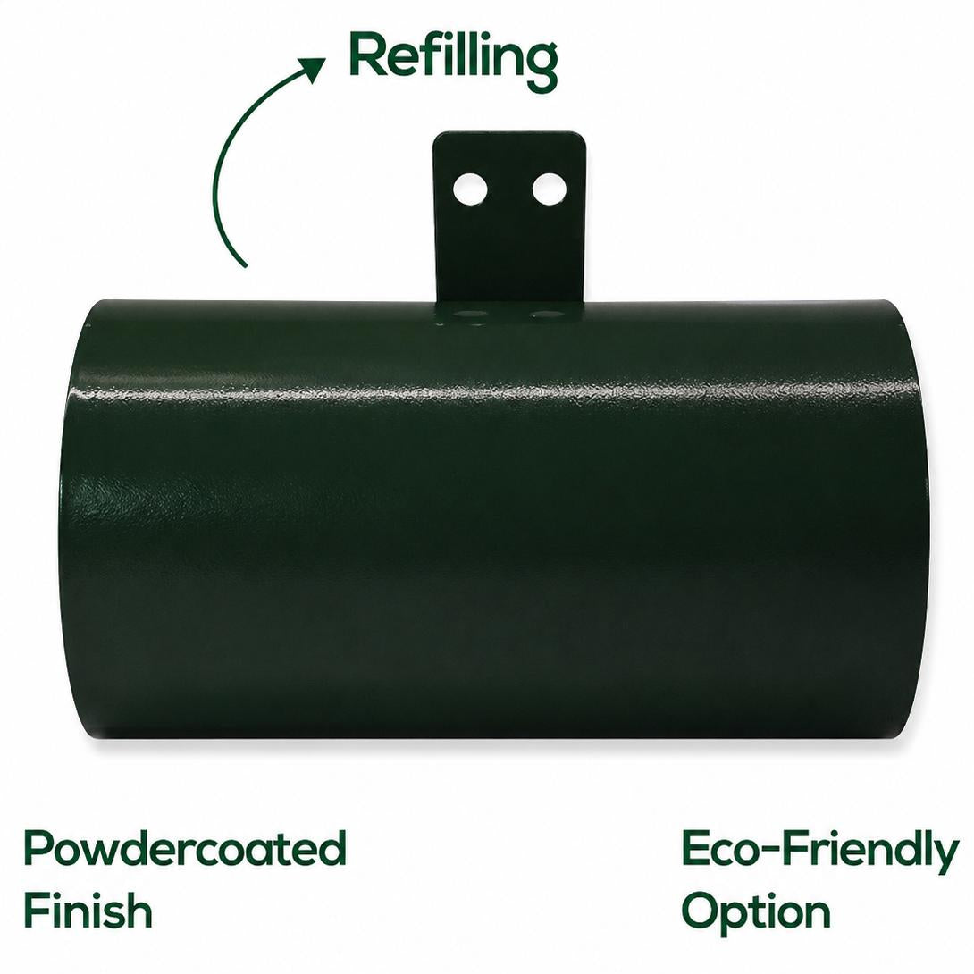 Council Dog Waste dispenser - Mild Steel Powder coated Green