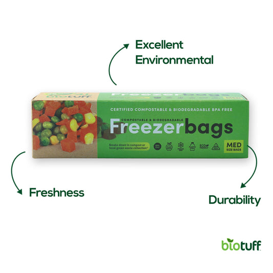 Freezer Bags 4L Medium (25 Bags Per Box)