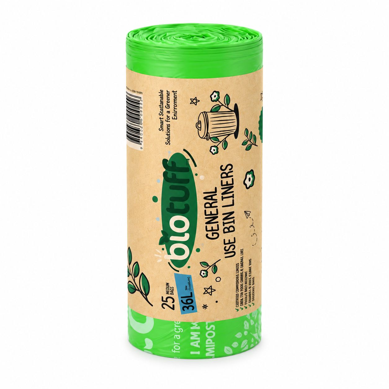 36L Bin Liners (best for medium sized kitchen bins)