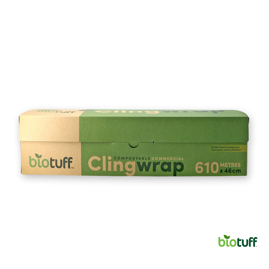 Green cling shop wrap