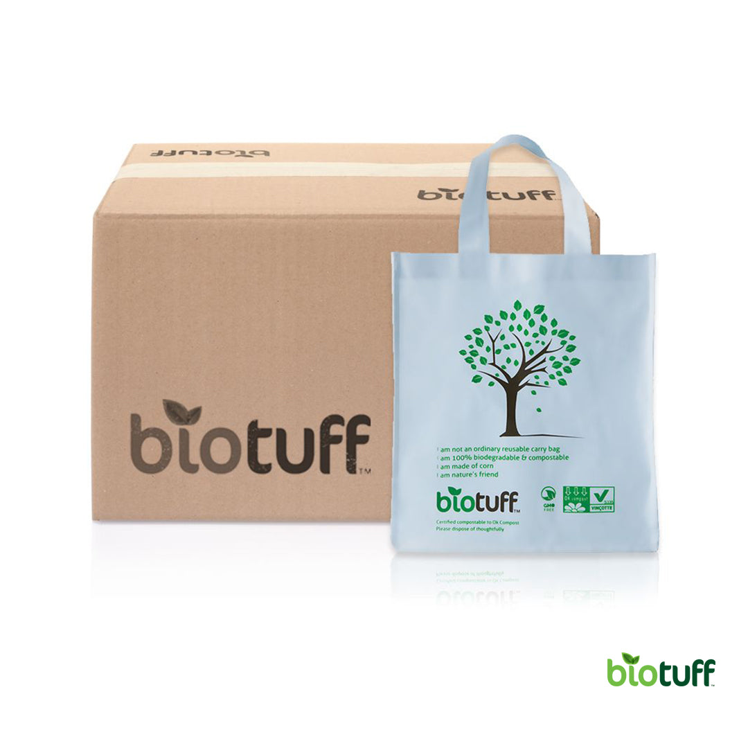 Biodegradable reusable online bags