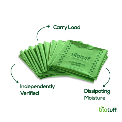 Biotuff Coffee Knock Bags - 20 Bags