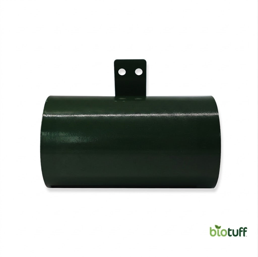 Dog Waste Dispenser Stainless Steel Powder Coated Green