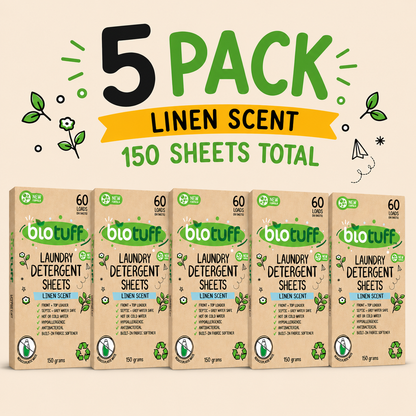 Laundry Detergent Sheets (Eco-Friendly)