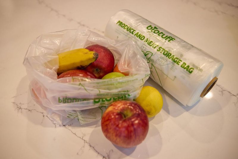 Biotuff Produce And Meat Storage Bags - 250 Bag Roll