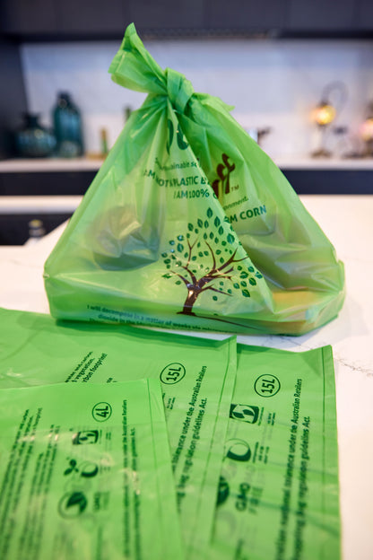 Biodegradable Medium Singlet Retail Bags 8L Capacity - Carton Of 1000 Bags