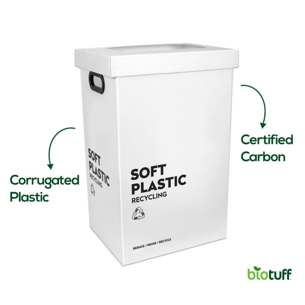 Soft Plastic Recycling Bin 60 Litre Biotuff